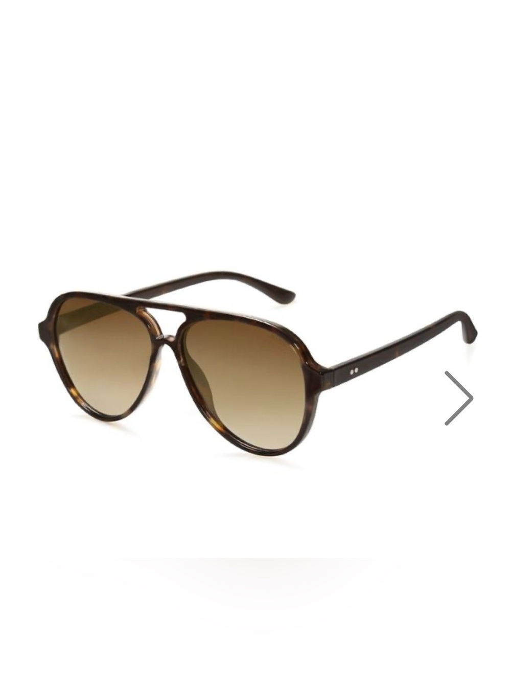 Vintage-Inspired Brown Sunglasses